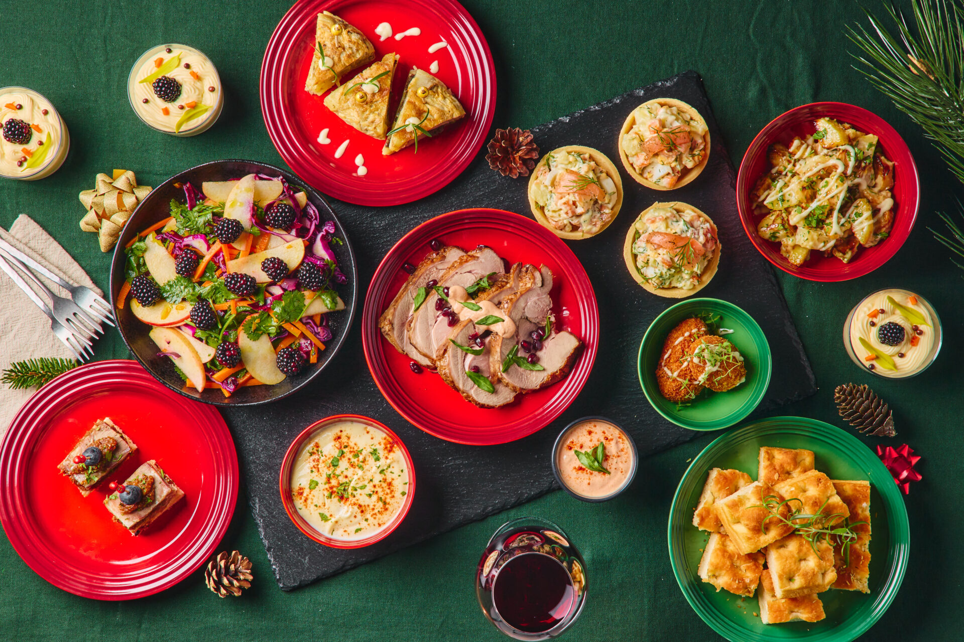 Juletapas til julebordet