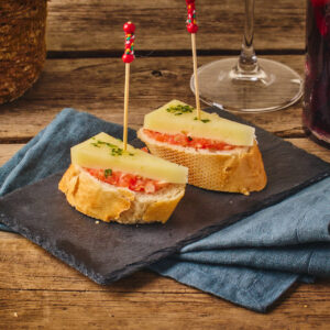 Pincho - tomat og manchego