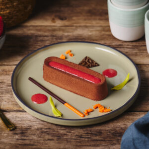 Mørk sjokolademousse kake